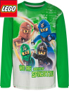 Veckans fynd: Lego Ninjago print grön, barntröja lång ärm