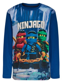 Lego Ninjago print bl barntrja, lng rm