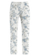 LauRie Taylor flower print blue, 7/8-l�ngd   ECO VERO