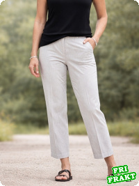 LauRie Taylor white pinstripe, 7/8-l�ngd