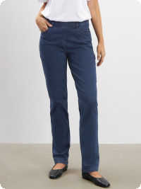 LauRie Kelly dark blue denim