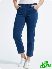 LauRie Piper jeans mellanbl 
