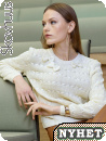 Trja med flyttbara rosetter, offwhite