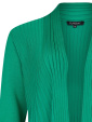 Cardigan i vacker stickning, gr�n