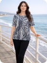 Top, fr�n Sunday, maritim blue