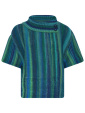 Charmig tröja i läckra grön-blå färger, Skovhuus