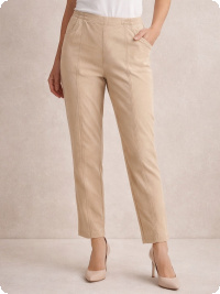 Veckans fynd: Prisv�rd byxa i Emma-modell, sand