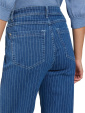 Jeans med rand, denim. Jane-passform