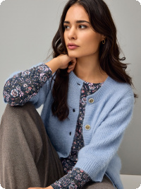 Mnstrad top, duvbl/rosa 