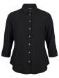Favorit-skjorta, linne, svart
