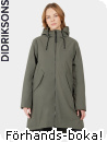 Didriksons Fia deep green parka