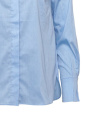 Stretchig skjorta med plisserad manchett