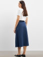 LauRie Asta kjol, medium blue denim