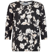 L�ckert m�nstrad top med l�mg �rm och rund hals - dessutom �r den Veckans Fynd och kostar (just nu) bara 349 kr ! Passa p�, snart �r det ordinarie pris igen som g�ller (499kr).