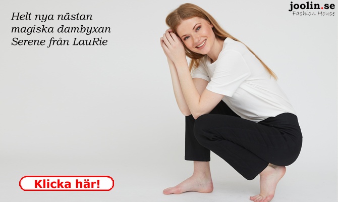 Helt nya nästan magiska dambyxan Serene från LauRie