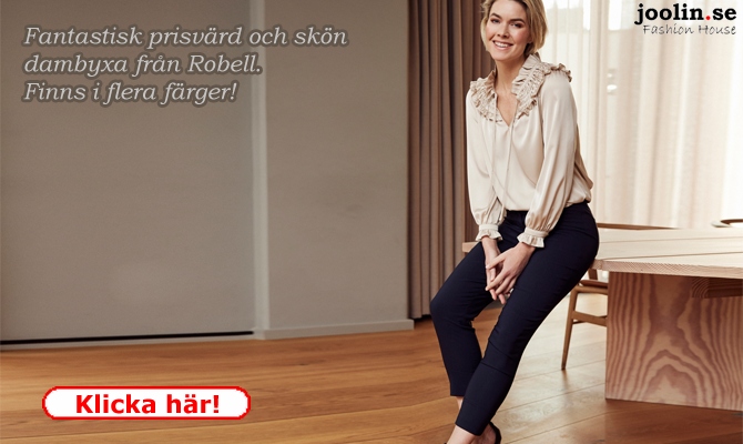 Robell-byxan i modell-namnet Bella innebr att den r i 7/8-dels lngd, innerbenslngden frn grensm till benslut r ca 68 cm. Bella r en drap-byxa i Emma-modell med inflld midjeresr, mycket stretch, bakfickor, bred uppvik nertill.