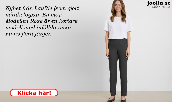 Nyhet: LauRie Rose r en hstnyhet i kort modell, som finns i flera frger