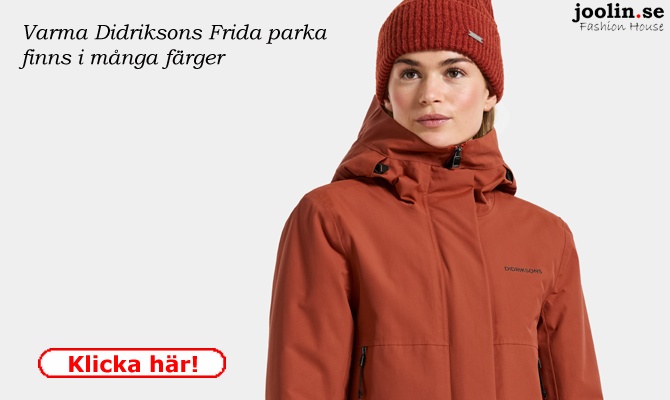 Varma skna hst/vinter-jackan Didriksons Frida finns i mnga frger