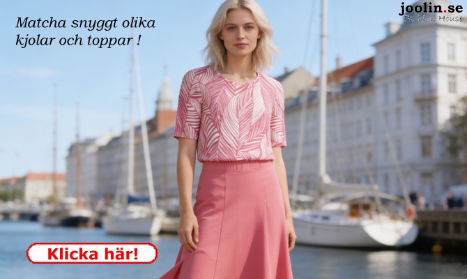 Matcha snyggt olika kjolar och toppar designade danska Skovhuus